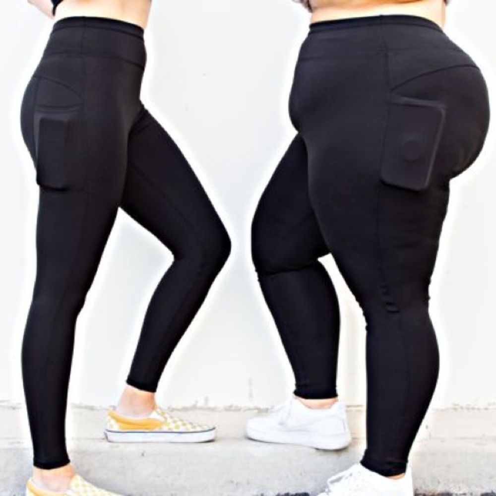 Black leggings by POP Fit